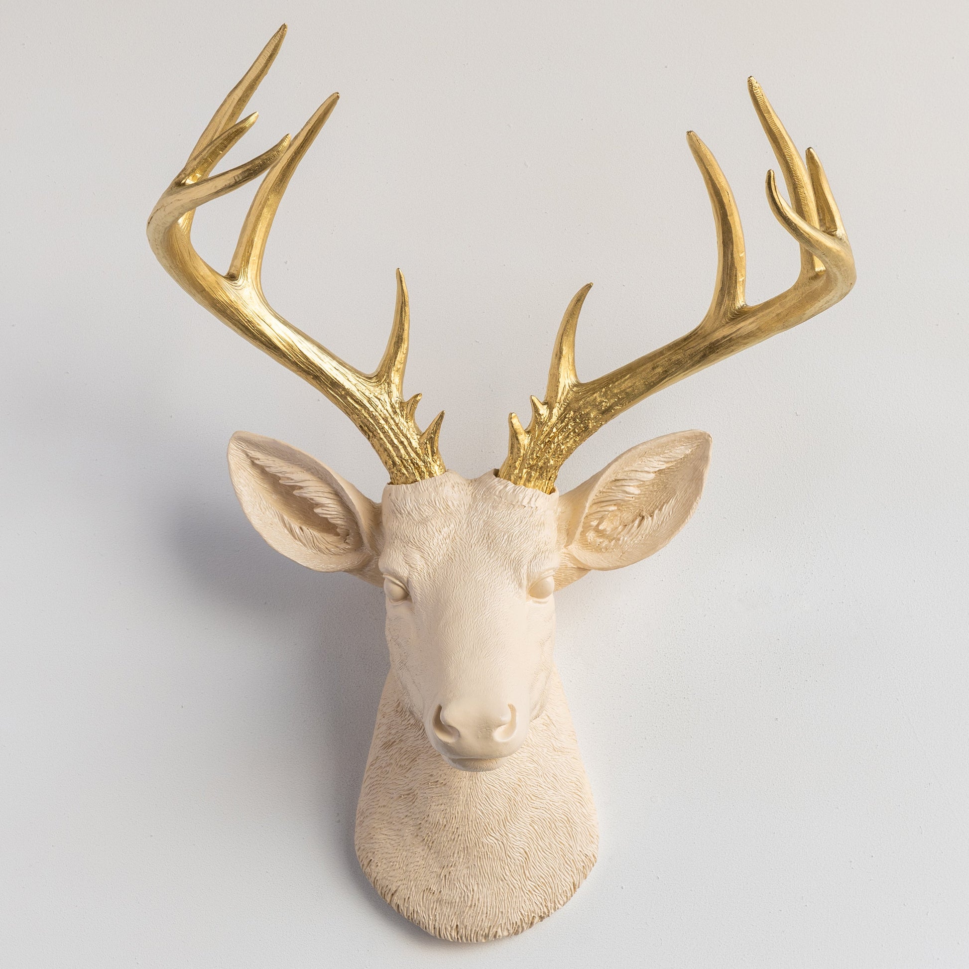 Faux Deer Sculpture-Wall Decor-tbgypsysoul