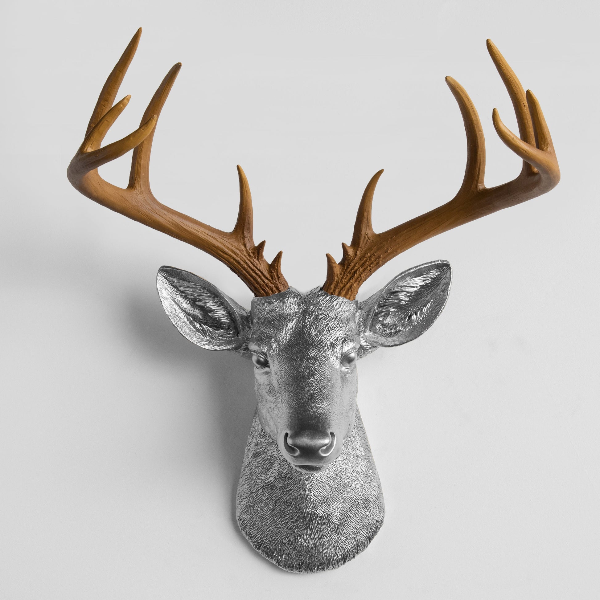 Faux Deer Sculpture-Wall Decor-tbgypsysoul
