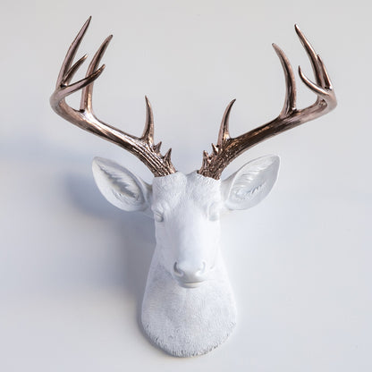 Faux Deer Sculpture-Wall Decor-tbgypsysoul
