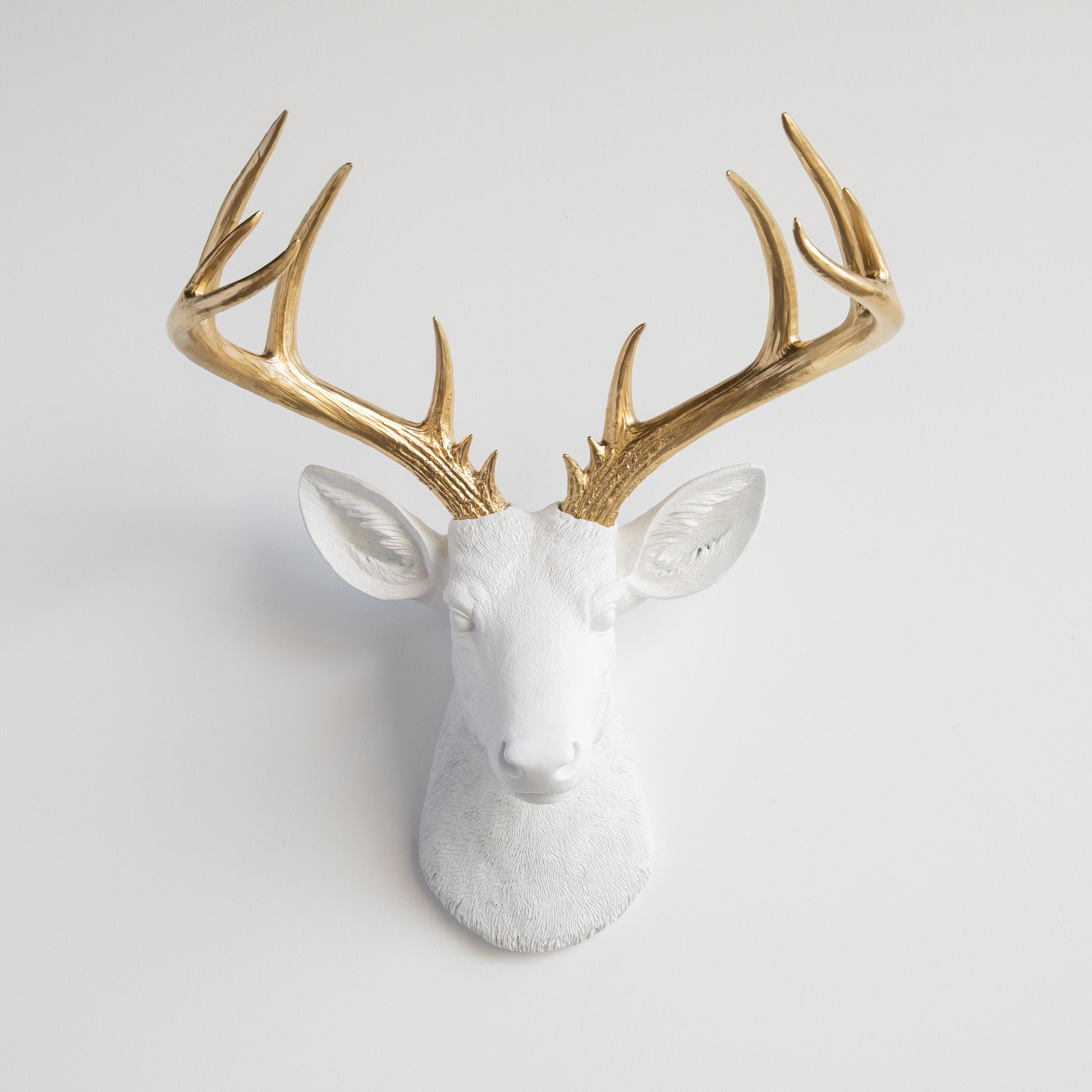 Faux Deer Sculpture-Wall Decor-tbgypsysoul