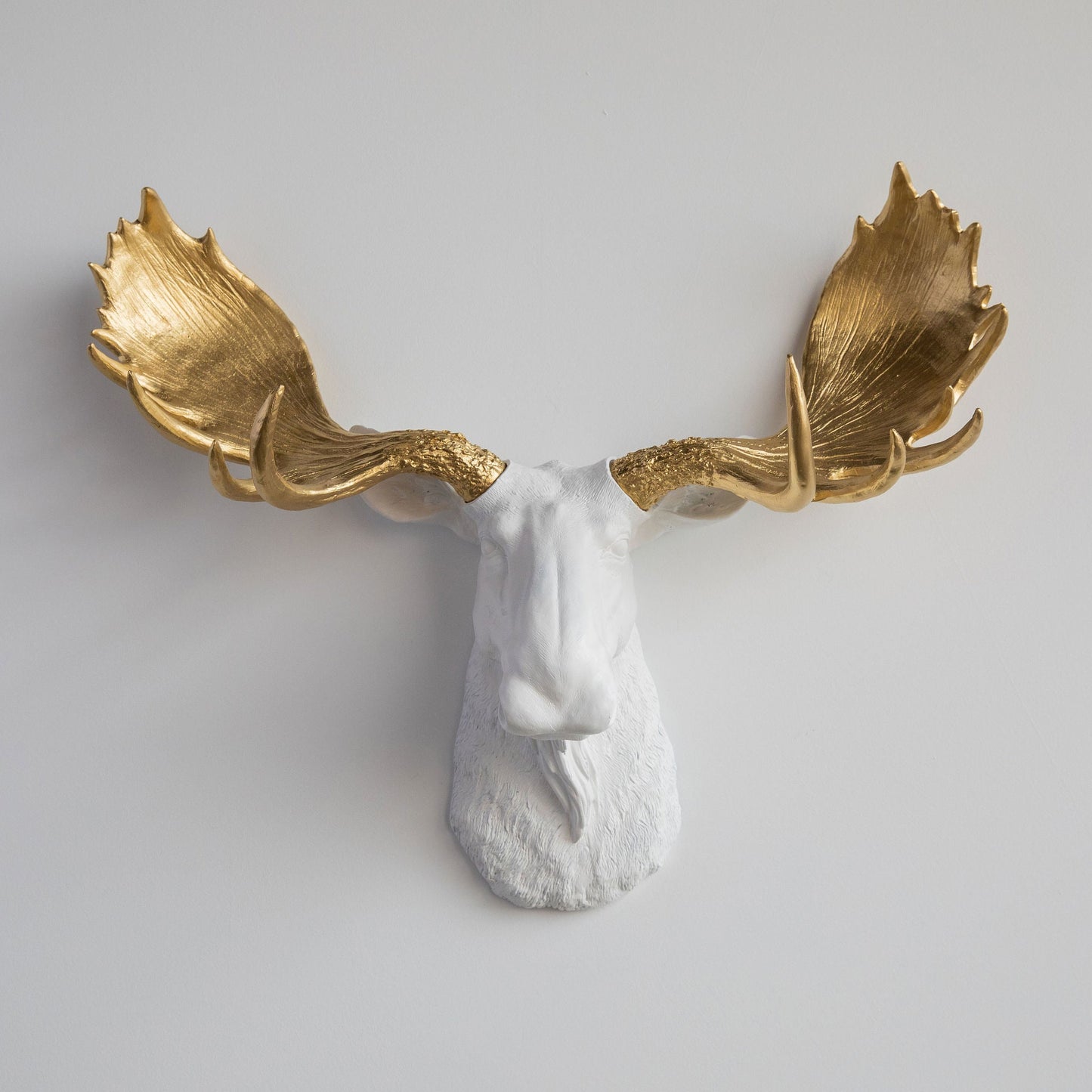 Faux Moose Sculpture