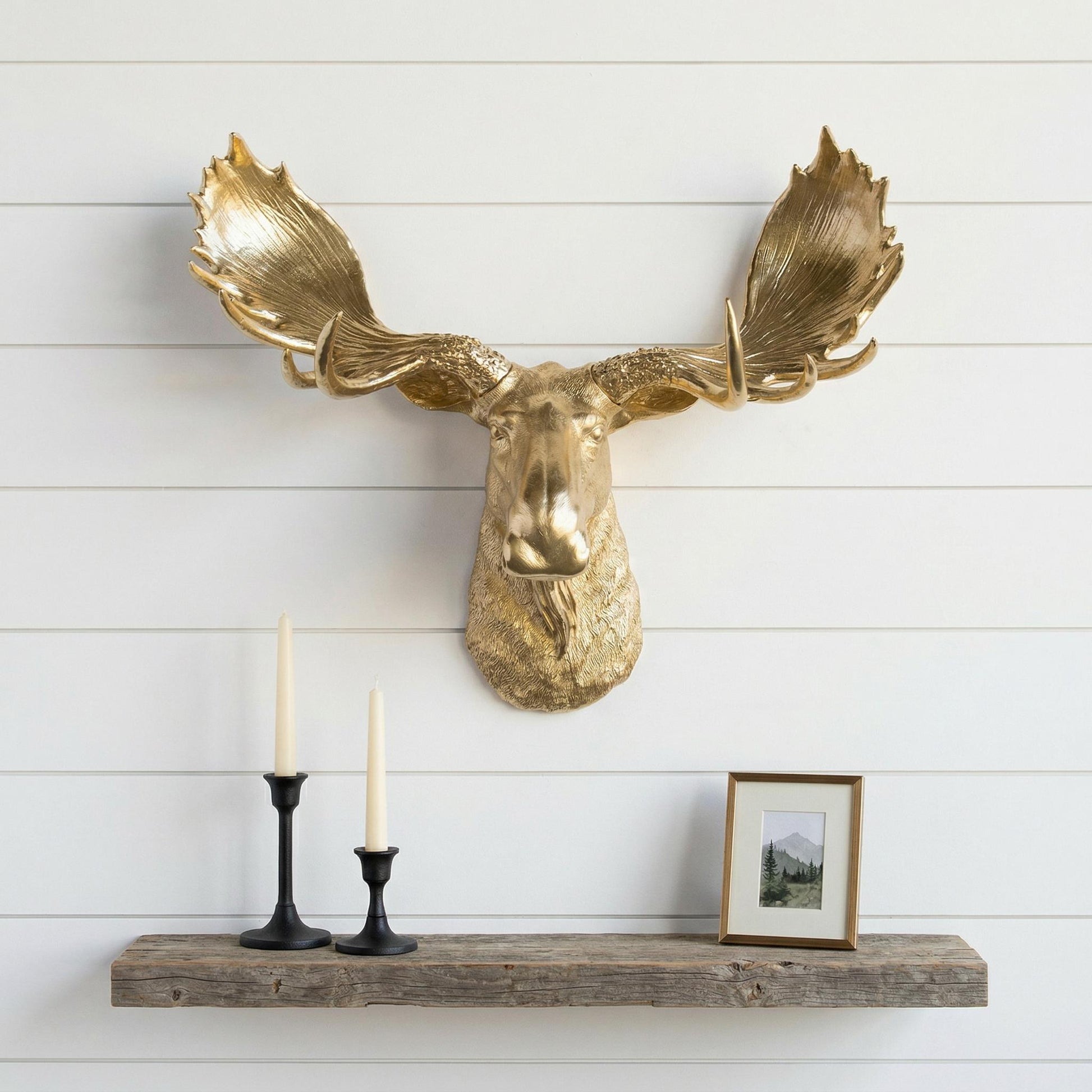 Faux Moose Sculpture-Wall Decor-tbgypsysoul