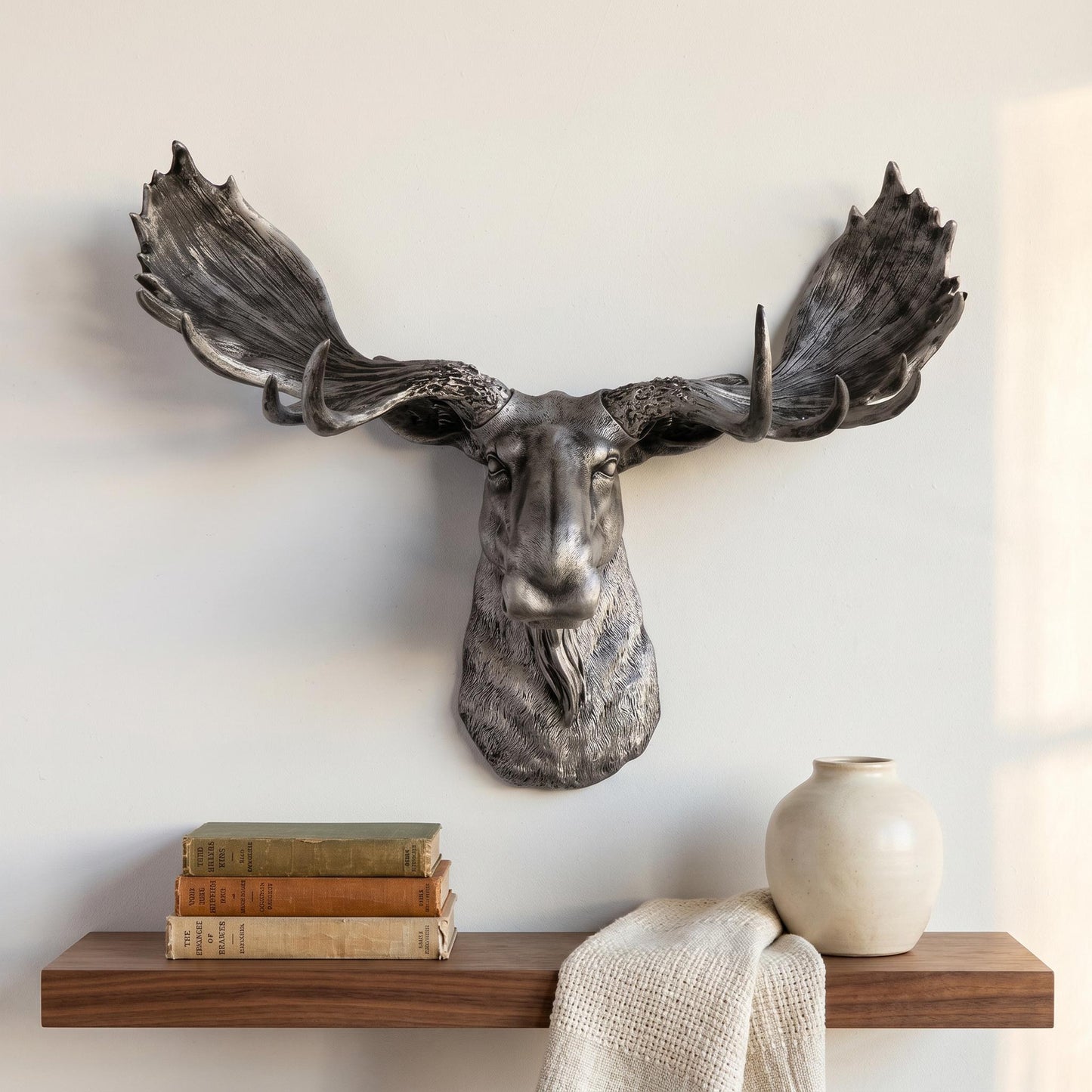 Faux Moose Sculpture-Wall Decor-tbgypsysoul