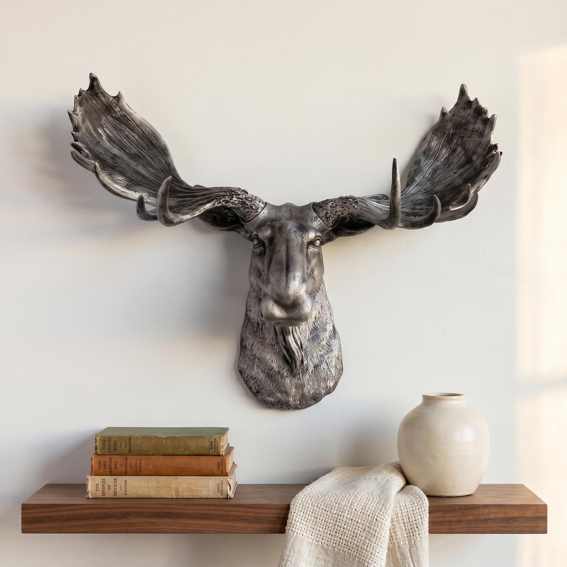Faux Moose Sculpture-Wall Decor-tbgypsysoul