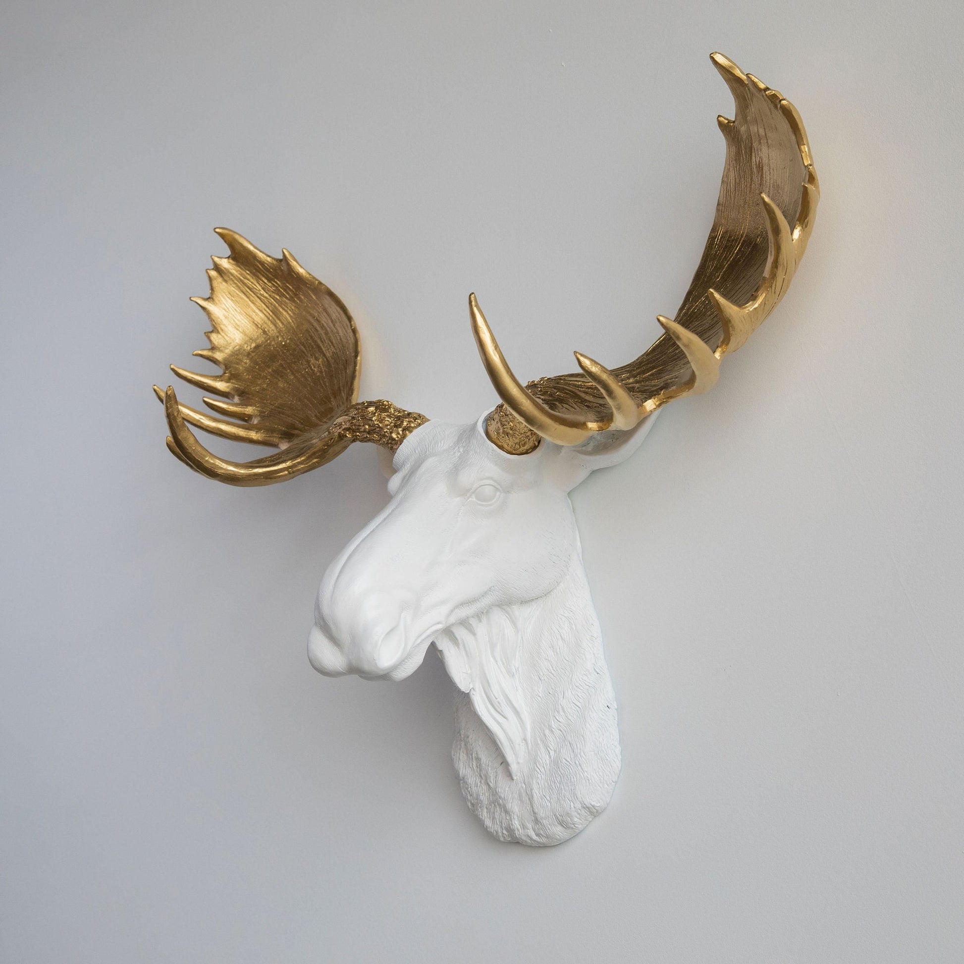 Faux Moose Sculpture-Wall Decor-tbgypsysoul