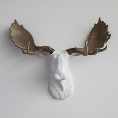 Faux Moose Sculpture-Wall Decor-tbgypsysoul