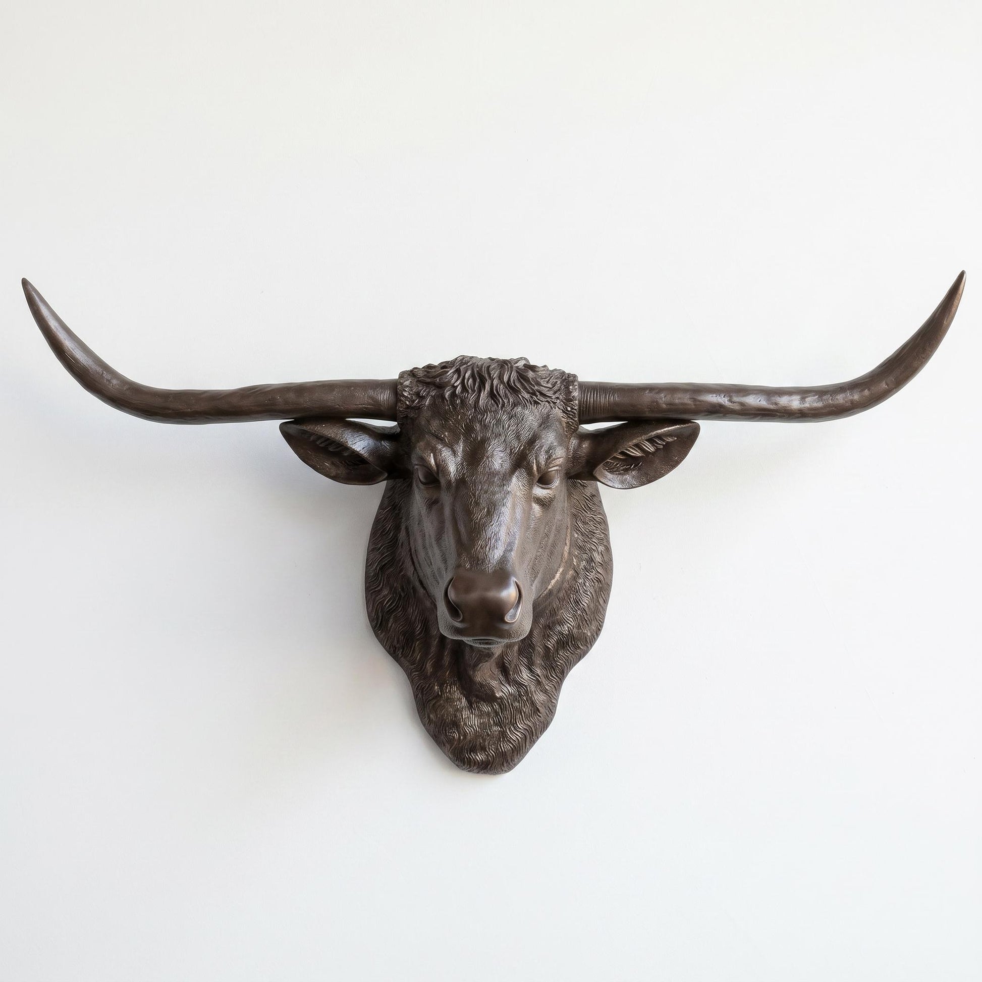 Faux Texas Longhorn Sculpture-Wall Decor-tbgypsysoul