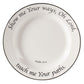 ORIGINAL Appetizer/Dessert Plates - Hatbox CC-tbgypsysoul