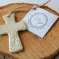 Flared Cross Ornament-Ceramic-tbgypsysoul
