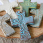 Flared Cross Ornament-Ceramic-tbgypsysoul