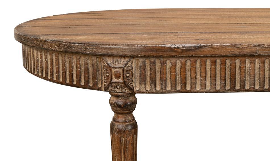 French Antique Reproduction Dining Table - White Glove Included-Dining Table-tbgypsysoul