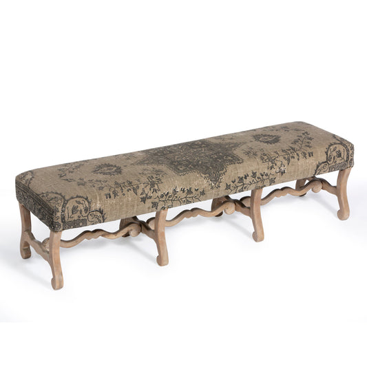 french-country-chateau-bench-bench-park-hill-Threadbare Gypsy Soul