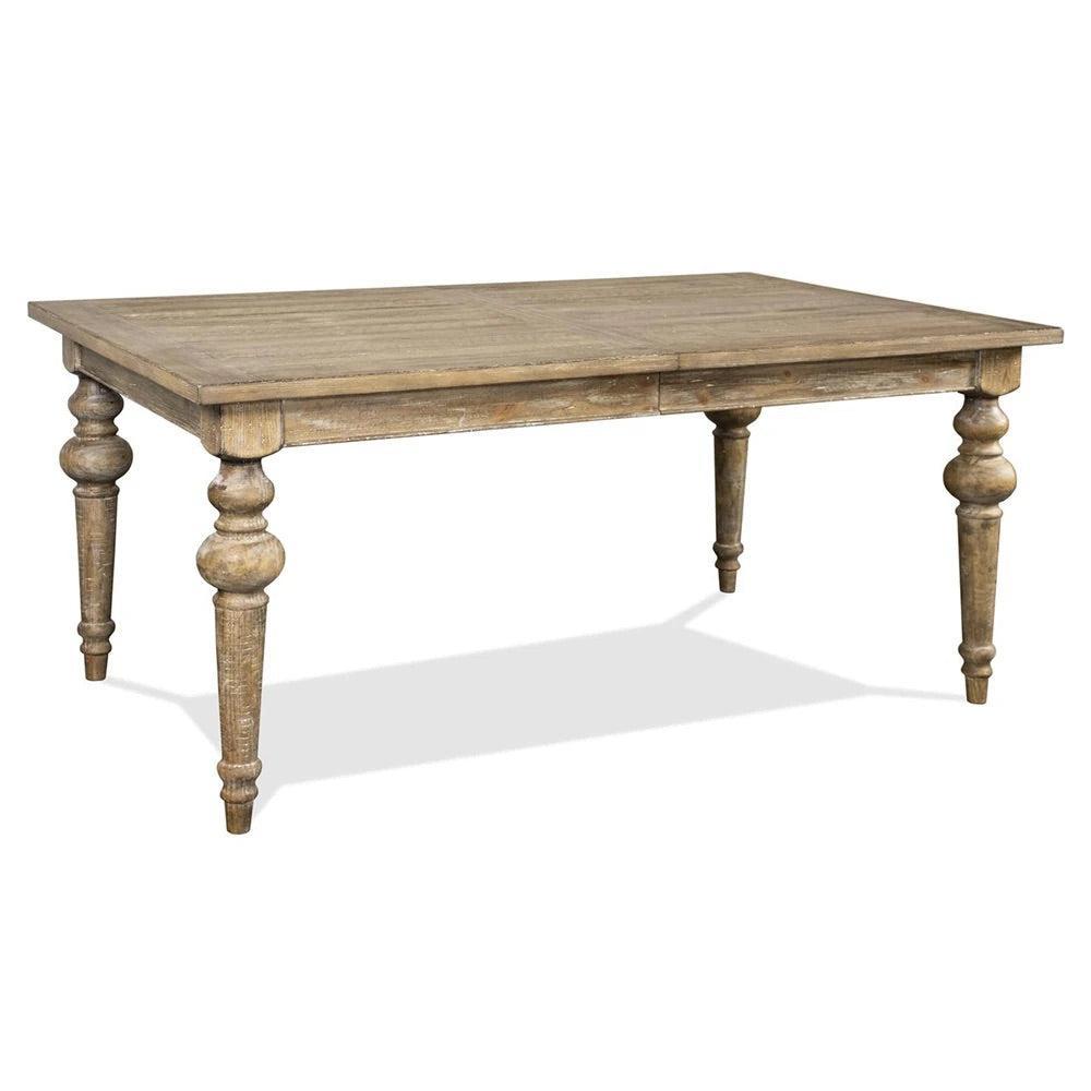 French Country Extendable Dining Table - 66-84" - White Glove Included