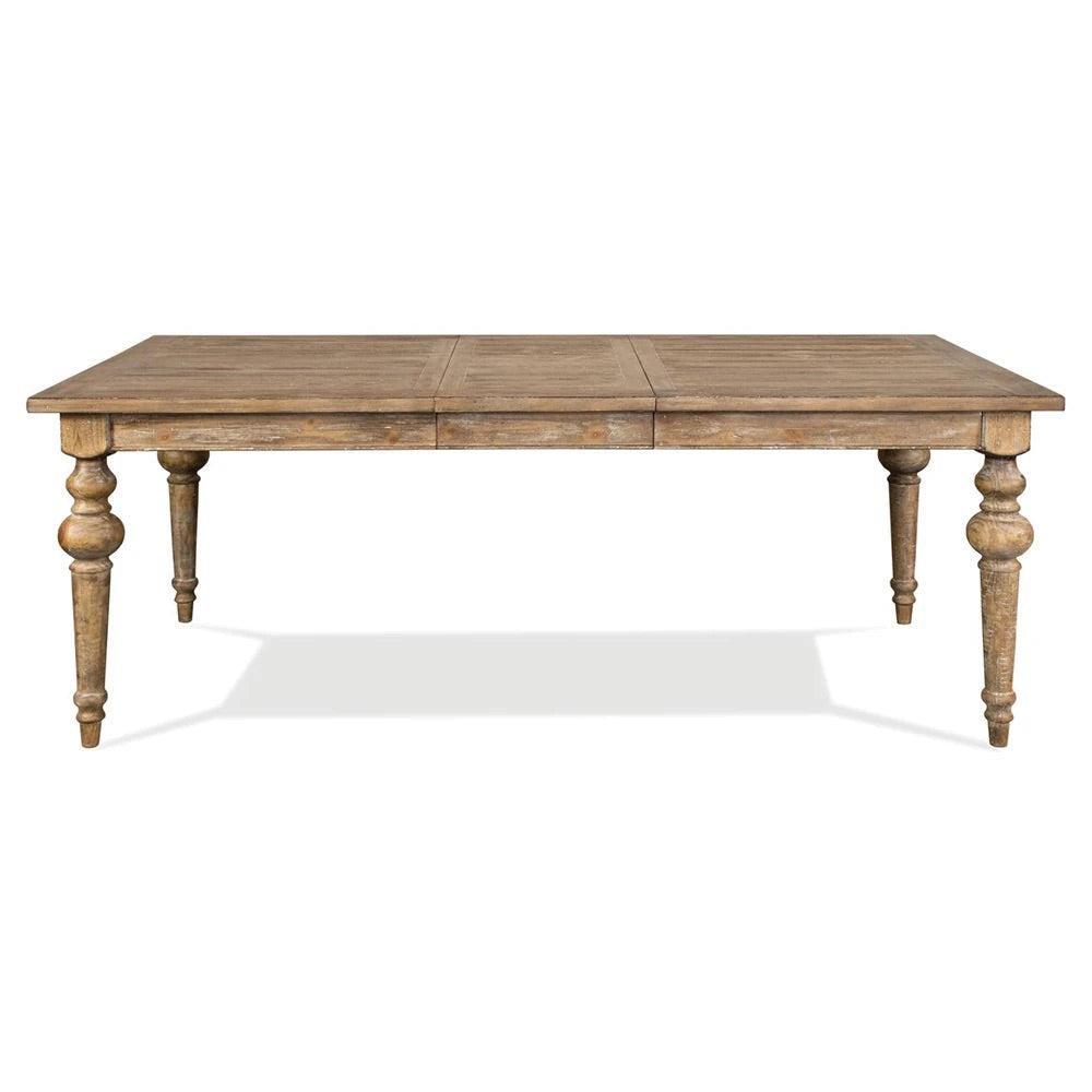 French Country Extendable Dining Table - 66-84" - White Glove Included