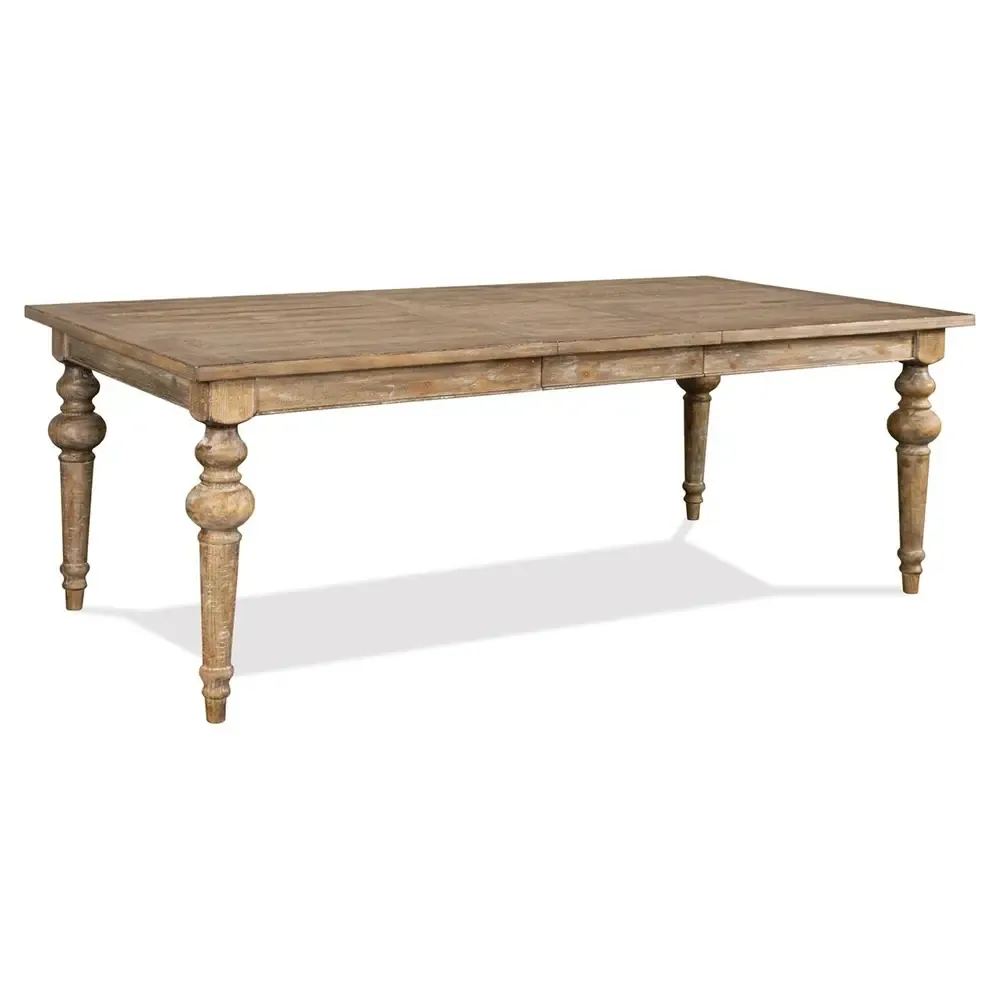 French Country Extendable Dining Table - 66-84" - White Glove Included