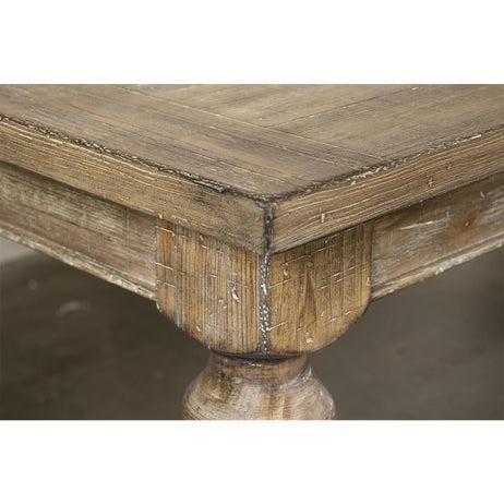 French Country Extendable Dining Table - 66-84" - White Glove Included