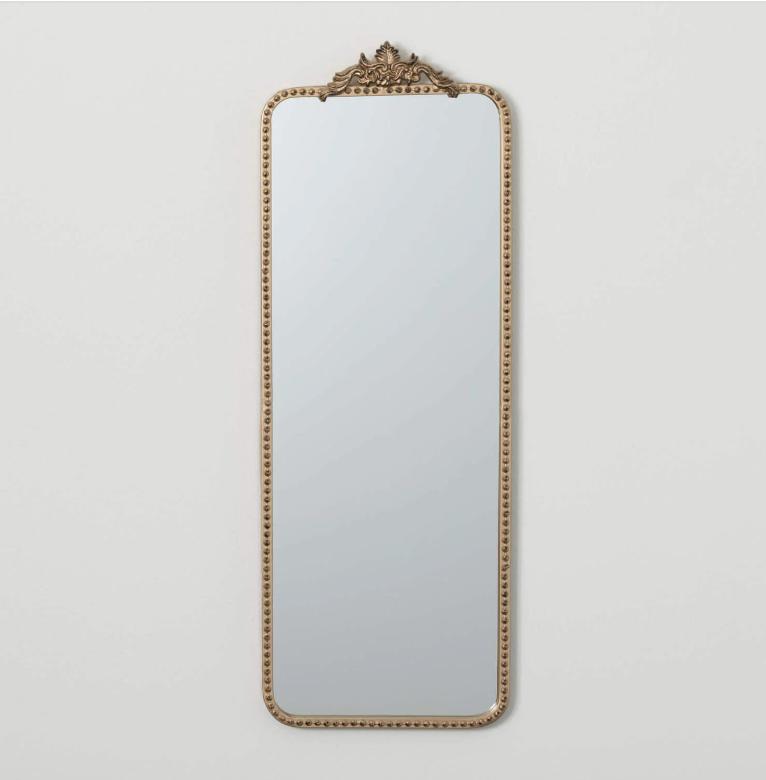 gold-gilded-long-mirror-sullivan-Threadbare Gypsy Soul