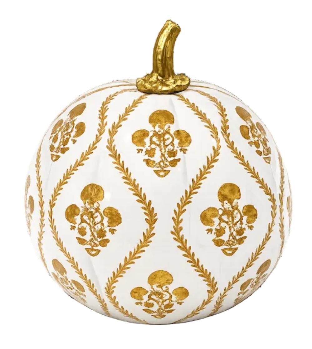 Gold Heritage Medallion Pumpkin-Shop-tbgypsysoul