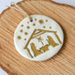 Gold Leaf Nativity Ornament-tbgypsysoul