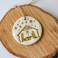 Gold Leaf Nativity Ornament-tbgypsysoul