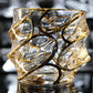 Gold Line Storm Japanese Crystal Whisky Glass-tbgypsysoul