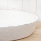 Grand Antique White Dough Bowl-tbgypsysoul