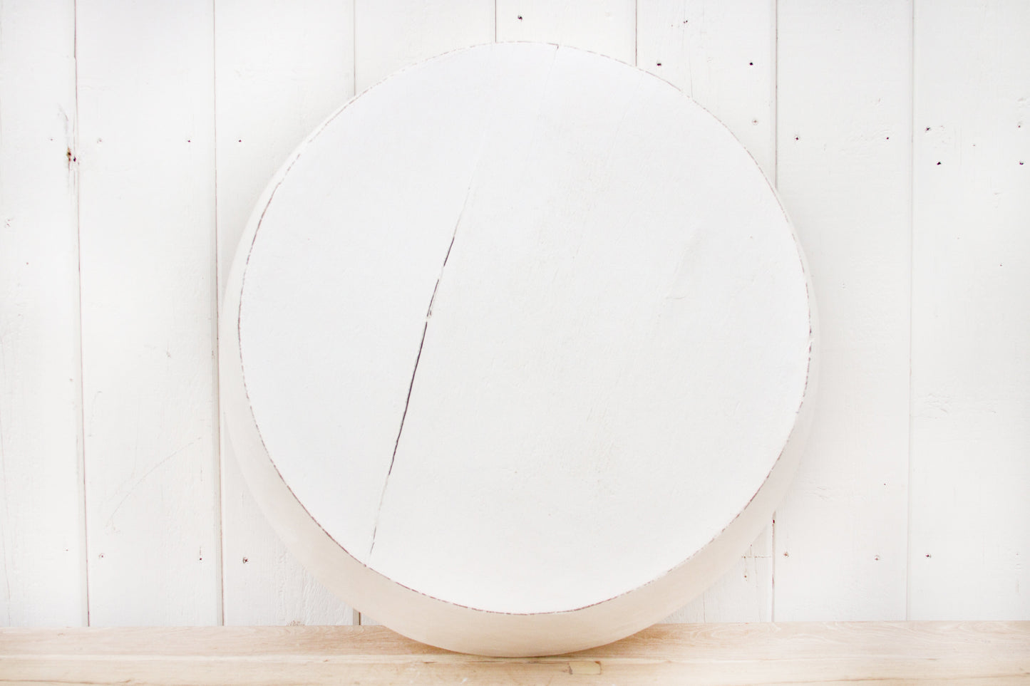 Grand Antique White Dough Bowl-tbgypsysoul