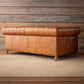 GRAND OAKS LEATHER CHESTERFIELD SOFA 84"-Sofa-tbgypsysoul