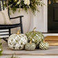 Green Bird & Vine Pumpkin-Shop-tbgypsysoul