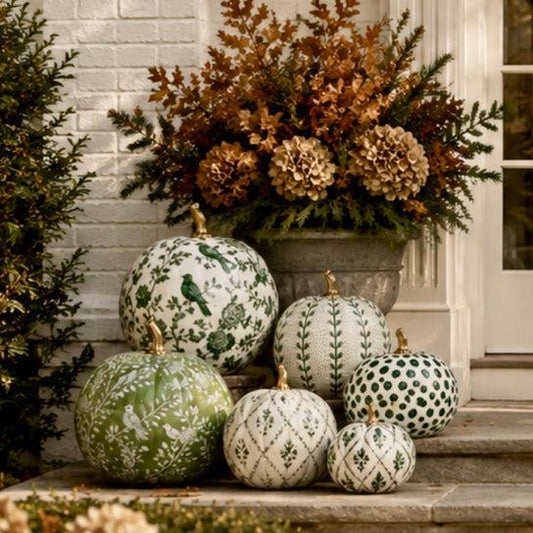 Green Garden Trellis Pumpkin-Shop-tbgypsysoul