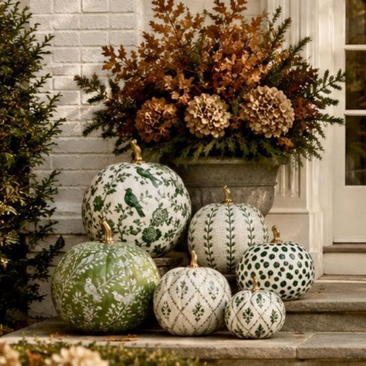 Green Garden Trellis Pumpkin-Shop-tbgypsysoul
