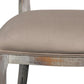 Grey Oak & Grey Oval Cane Back Dining Chair, Set of 2 - White Glove Included