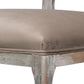 Grey Oak & Grey Oval Cane Back Dining Chair, Set of 2 - White Glove Included