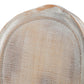 Grey Oak & Grey Oval Cane Back Dining Chair, Set of 2 - White Glove Included