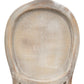 Grey Oak & Linen Flax Oval Cane Back Dining Chair, Set of 2 - White Glove Included