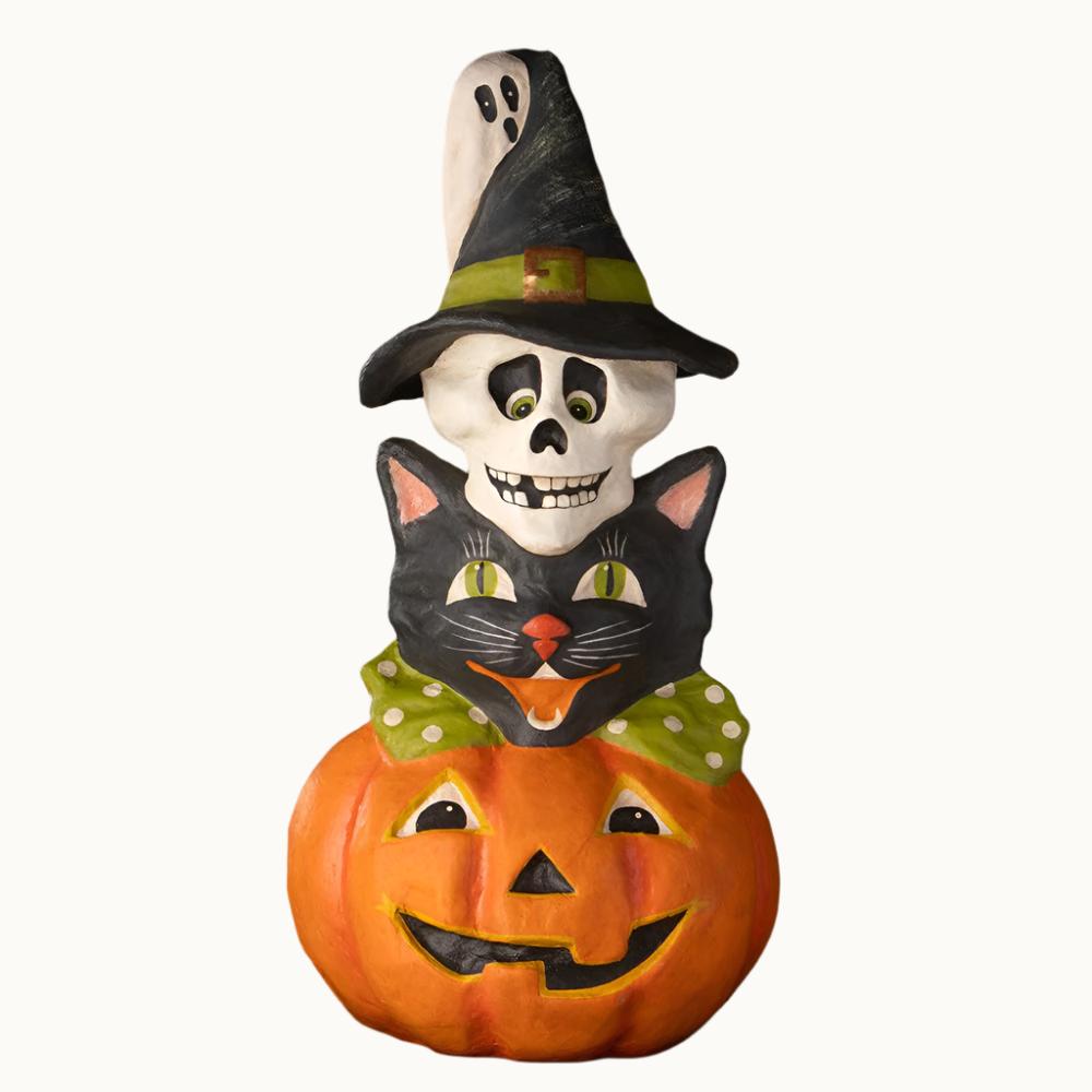 Halloween Totem Pole Stack by Bethany Lowe Designs-Figurines-tbgypsysoul