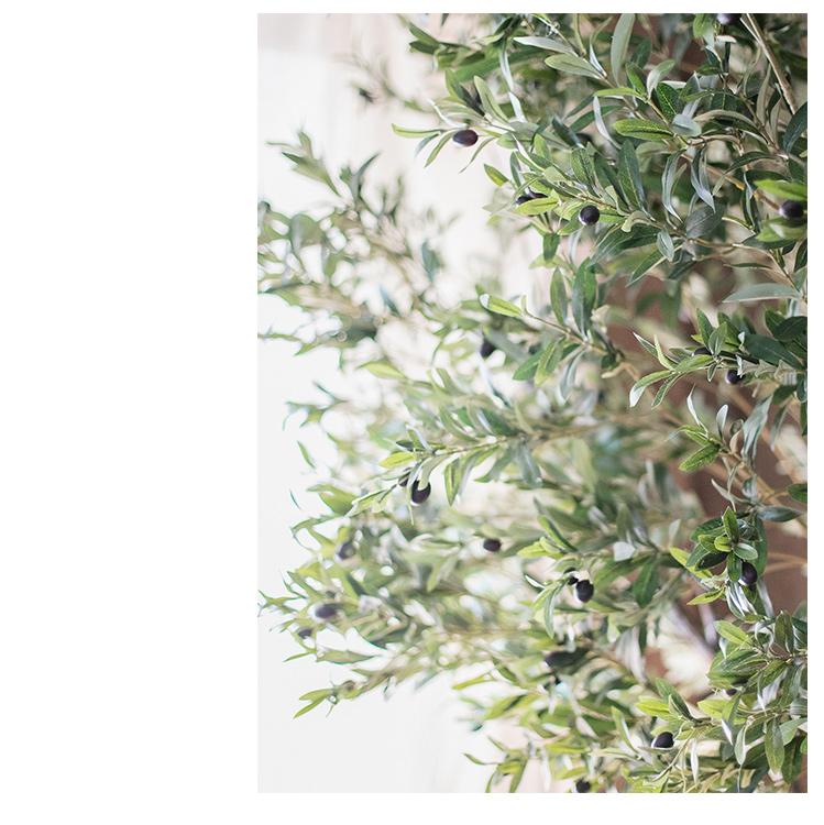 Handmade Artificial Olive Tree – 118” Tall-tbgypsysoul
