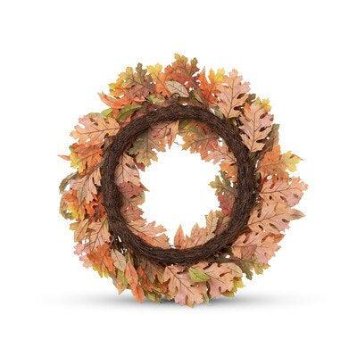 Hawthorne and Persimmon Autumn Wreath-tbgypsysoul