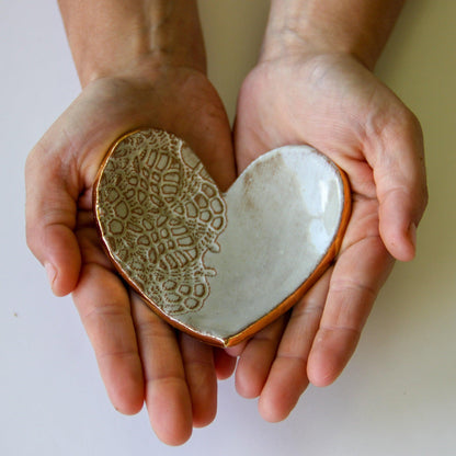Heart Ring Dish-Ceramic-tbgypsysoul