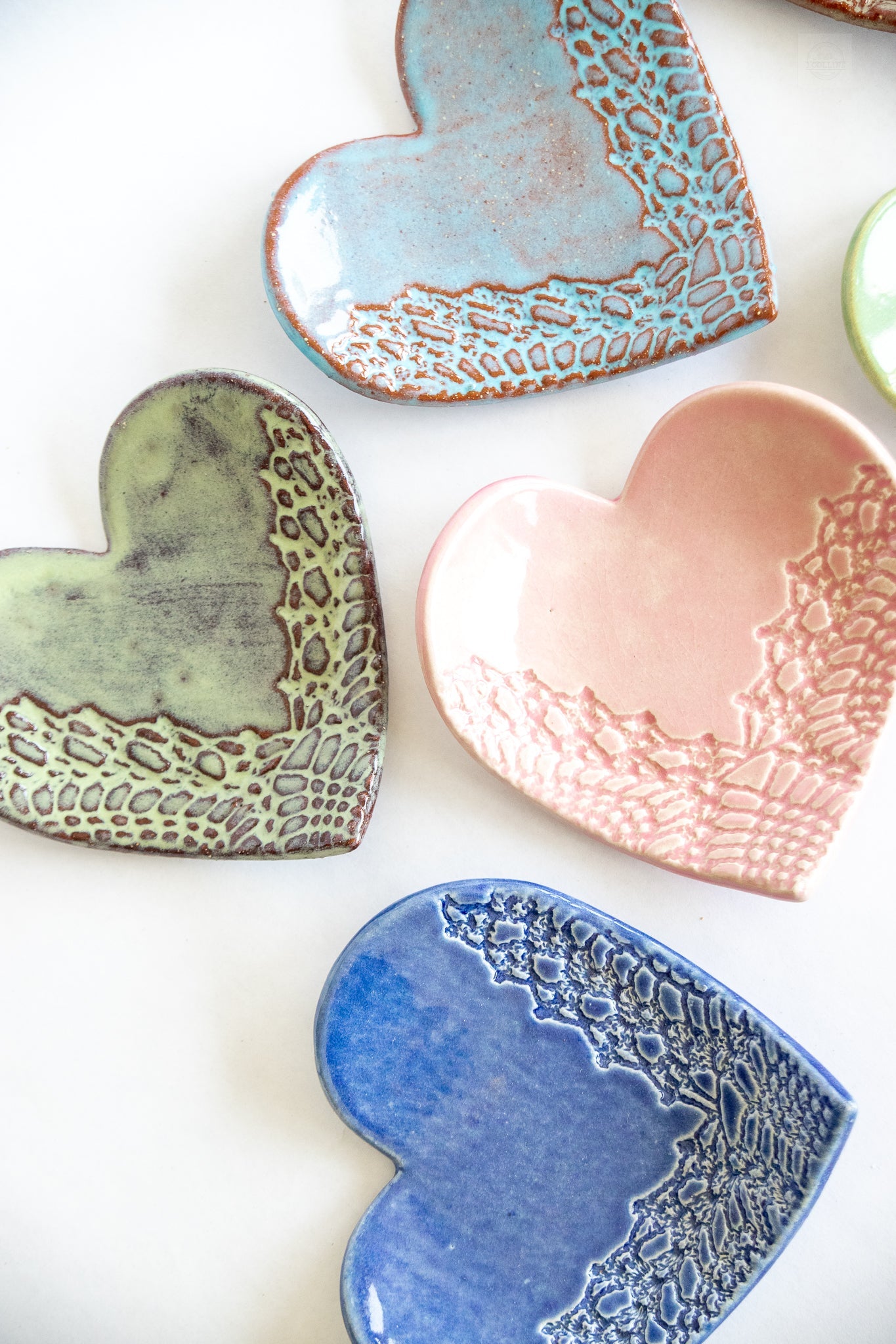 Heart Ring Dish Without Gold-Ceramic-tbgypsysoul