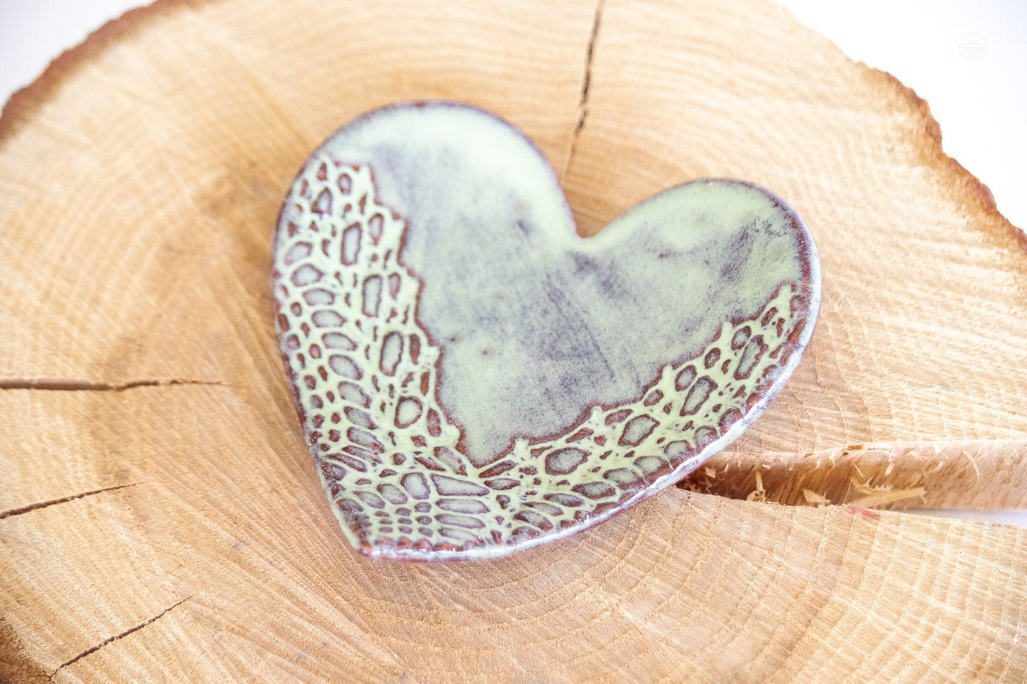 Heart Ring Dish Without Gold-Ceramic-tbgypsysoul