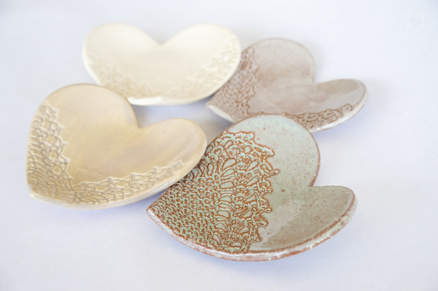 Heart Ring Dish Without Gold-Ceramic-tbgypsysoul
