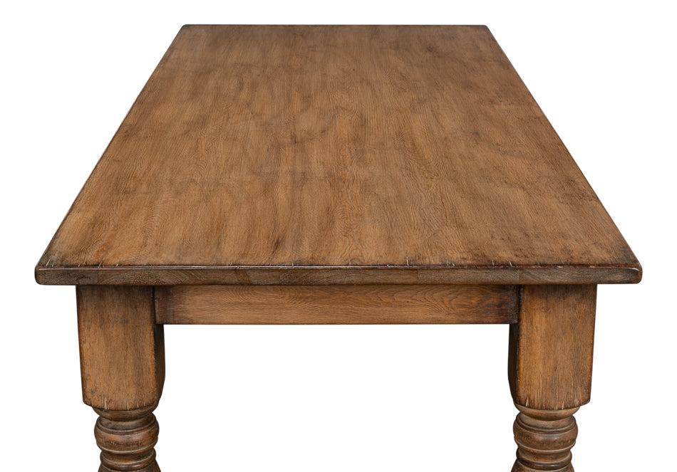 Heirloom Turned-Leg Dining Table - White Glove Included-Dining Table-tbgypsysoul