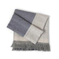 Herringbone Pattern Alpaca Wool Throw-Throw-tbgypsysoul