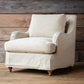 Houndstooth Slipcover Arm Chair-Accent Chair-tbgypsysoul