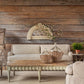 Houndstooth Slipcover Sofa 91”-Accent Chair-tbgypsysoul