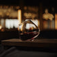 Kami Japanese Rotating Crystal Wine Glass & Wooden Coaster-Wine Glass-tbgypsysoul