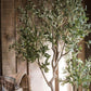 Large 8 ft Faux Olive Tree – Realistic Handmade Artificial Indoor Tree-Faux Tree-tbgypsysoul