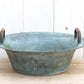 Large Antique Verdigris Copper Pot-tbgypsysoul