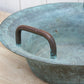 Large Antique Verdigris Copper Pot-tbgypsysoul